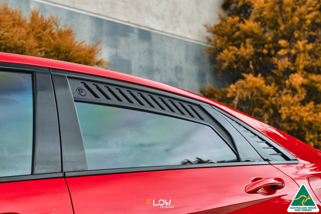 CN7 Elantra N Line Sedan 2020 Rear Window Vents (Pair) - Image 4 by Flow Design