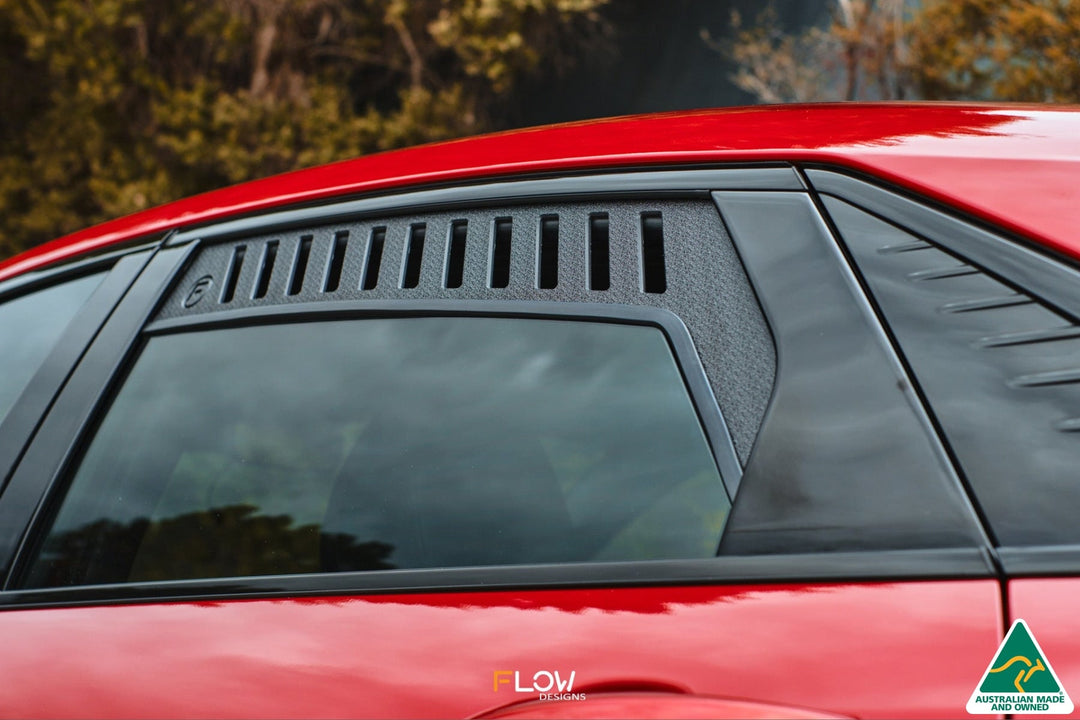 CN7 Elantra N Line Sedan 2020 Rear Window Vents (Pair) - Image 2 by Flow Design