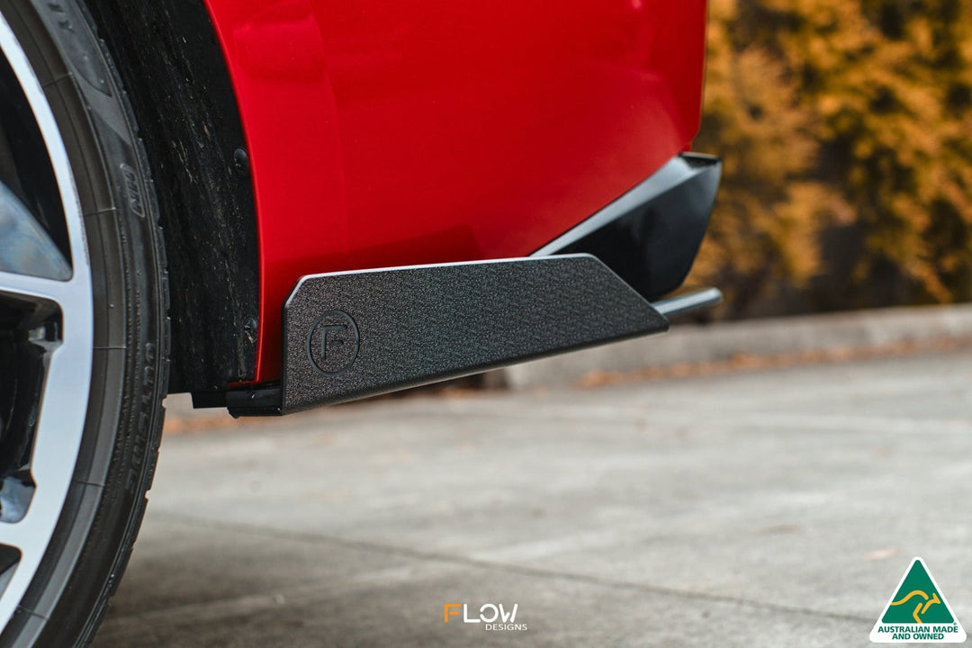 CN7 Elantra N Line Sedan 2020 Rear Spats (Pair) - Image 2 by Flow Design
