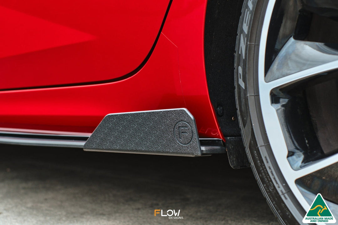 CN7 Elantra N Line Sedan 2020 Side Skirt Splitters (Pair) - Image 6 by Flow Design