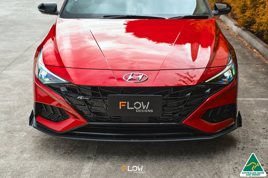 CN7 i30 N Line Sedan 2020 - 2022 Front Lip Splitter Winglets (Pair) - Image 6 by Flow Design