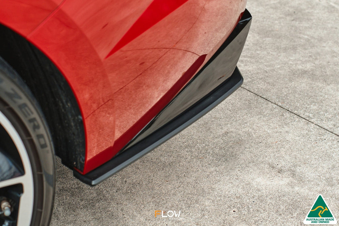 CN7 Elantra N Line Sedan 2020 Rear Spats (Pair) - Image 4 by Flow Design