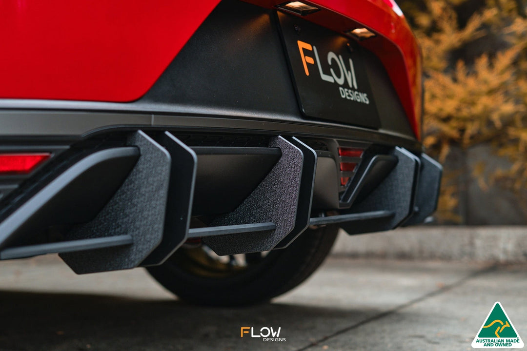 i20 N BC3 Flow-Lock Rear Diffuser - Image 4 by Flow Design