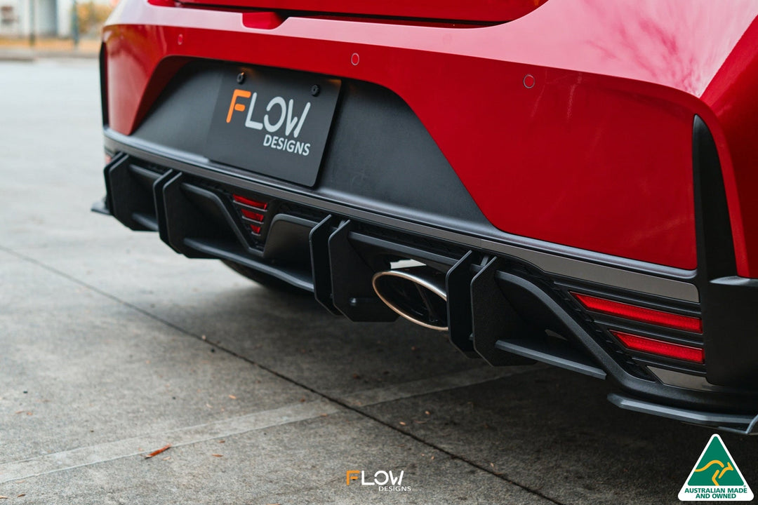 i20 N BC3 Flow-Lock Rear Diffuser - Image 7 by Flow Design