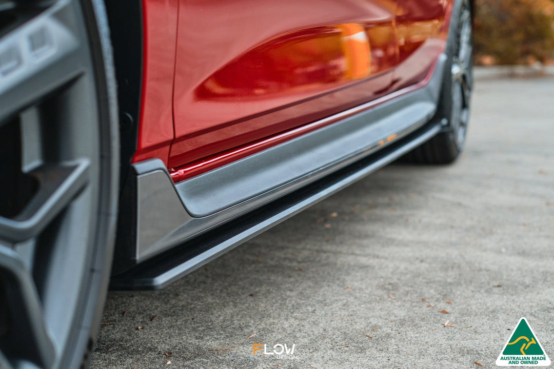 i20 N BC3 Side Skirt Splitters (Pair) - Image 2 by Flow Design
