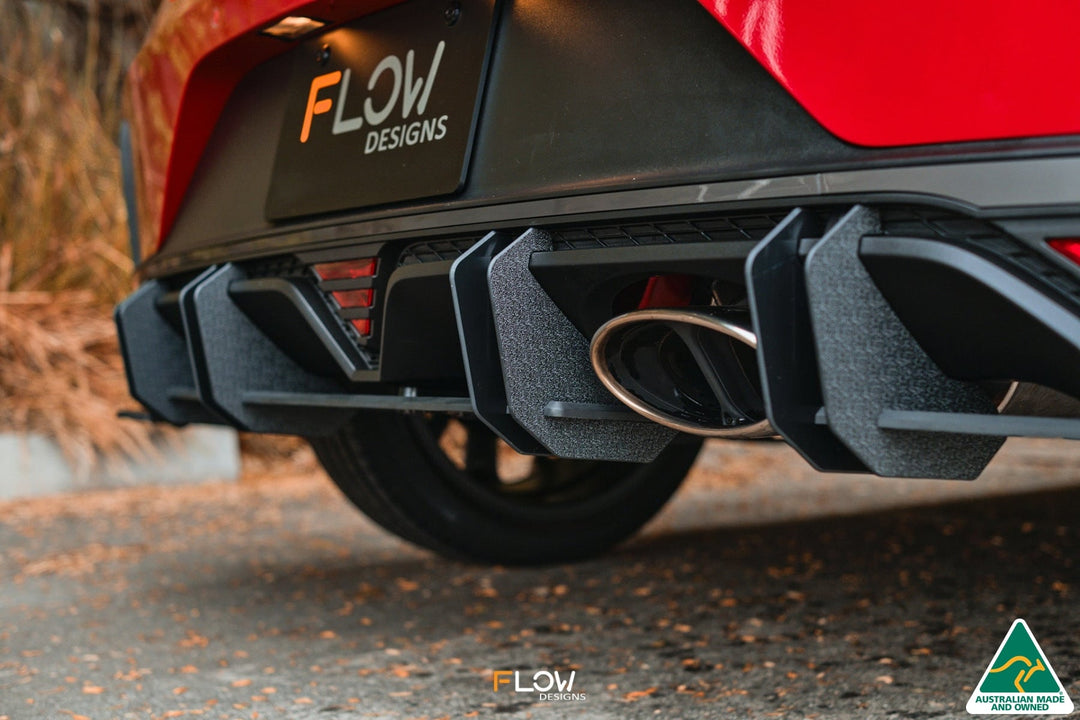 i20 N BC3 Flow-Lock Rear Diffuser - Image 2 by Flow Design