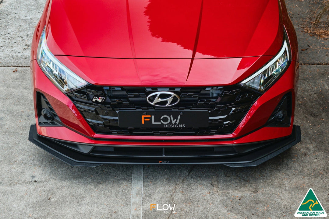 i20 N BC3 Front Lip Splitter Extensions (Pair) - Image 6 by Flow Design