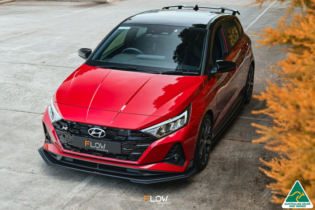 i20 N BC3 Front Lip Splitter Extensions (Pair) - Image 8 by Flow Design