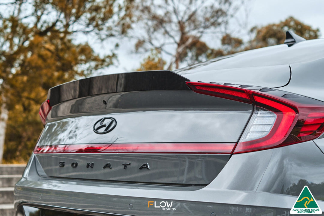 DN8 Sonata N Line 2020-2023 Rear Spoiler Extension - Image 6 by Flow Design