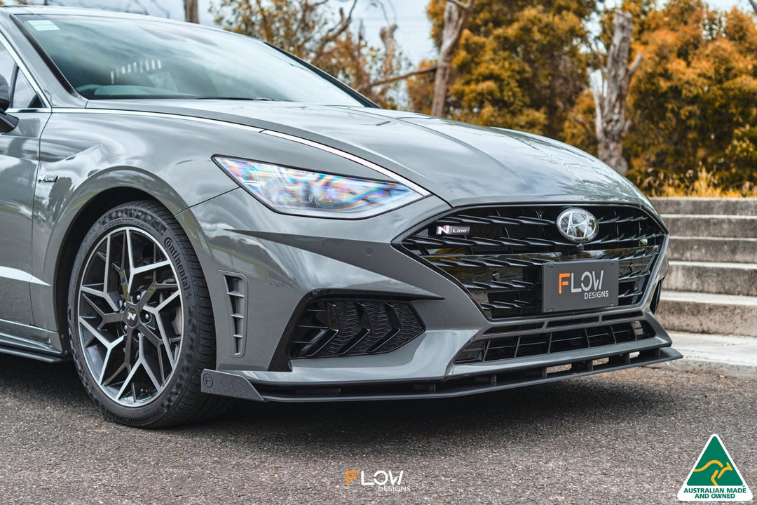 DN8 Sonata N Line 2020+ Front Lip Splitter Winglets (Pair) - Image 6 by Flow Design