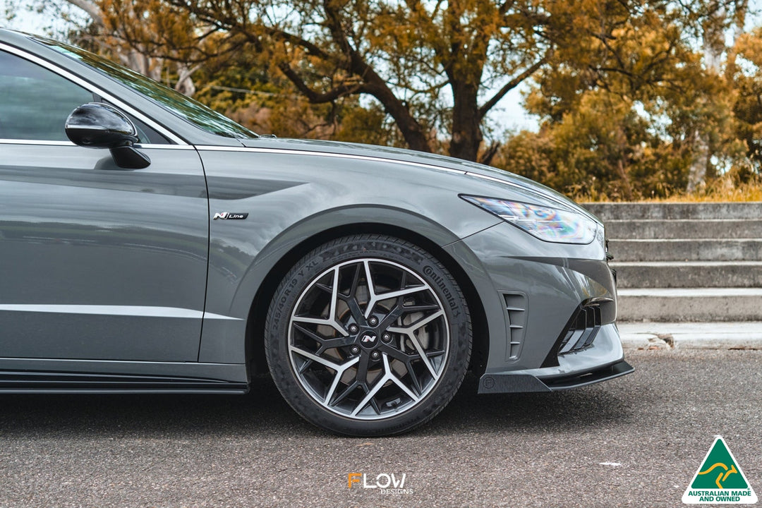 DN8 Sonata N Line 2020+ Front Lip Splitter Winglets (Pair) - Image 4 by Flow Design