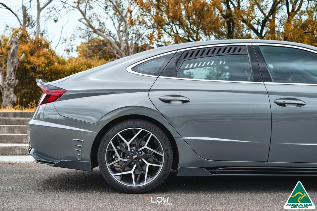 DN8 Sonata N Line 2020+ Rear Window Vents (Pair) - Image 6 by Flow Design