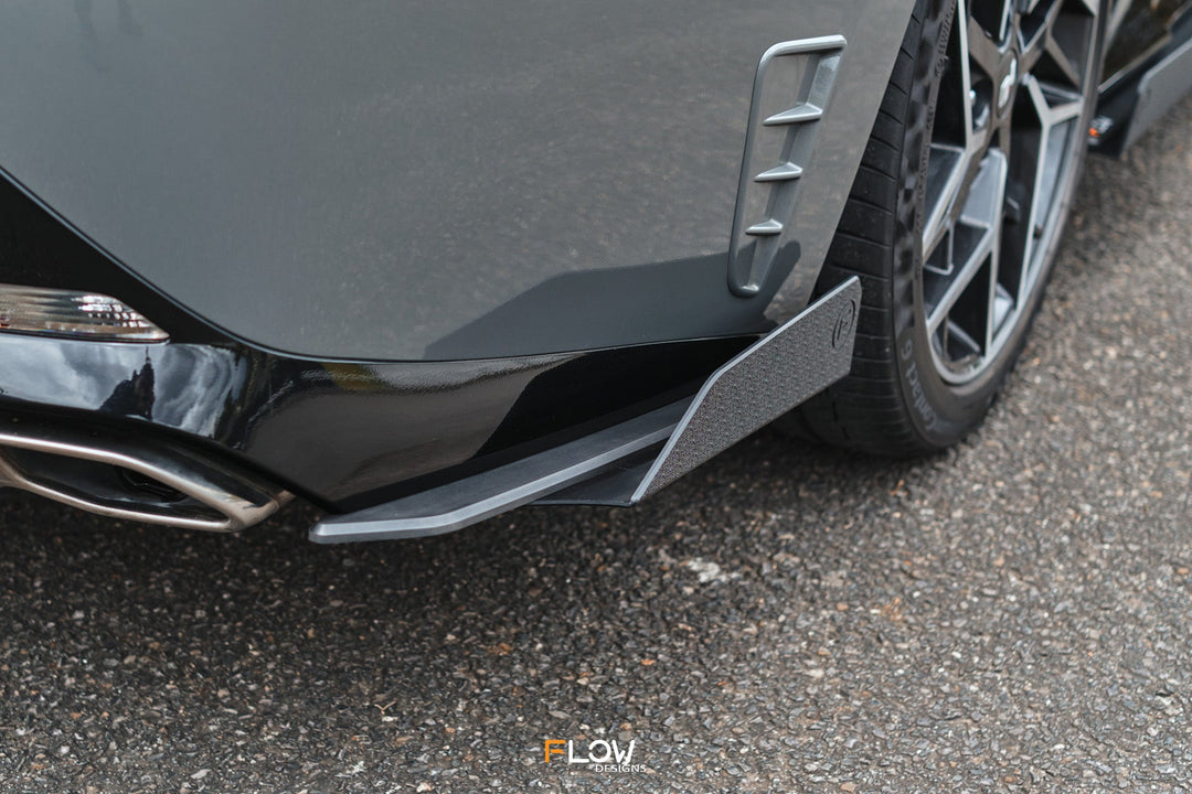 DN8 Sonata N Line 2020+ Rear Spats (Pair) - Image 10 by Flow Design