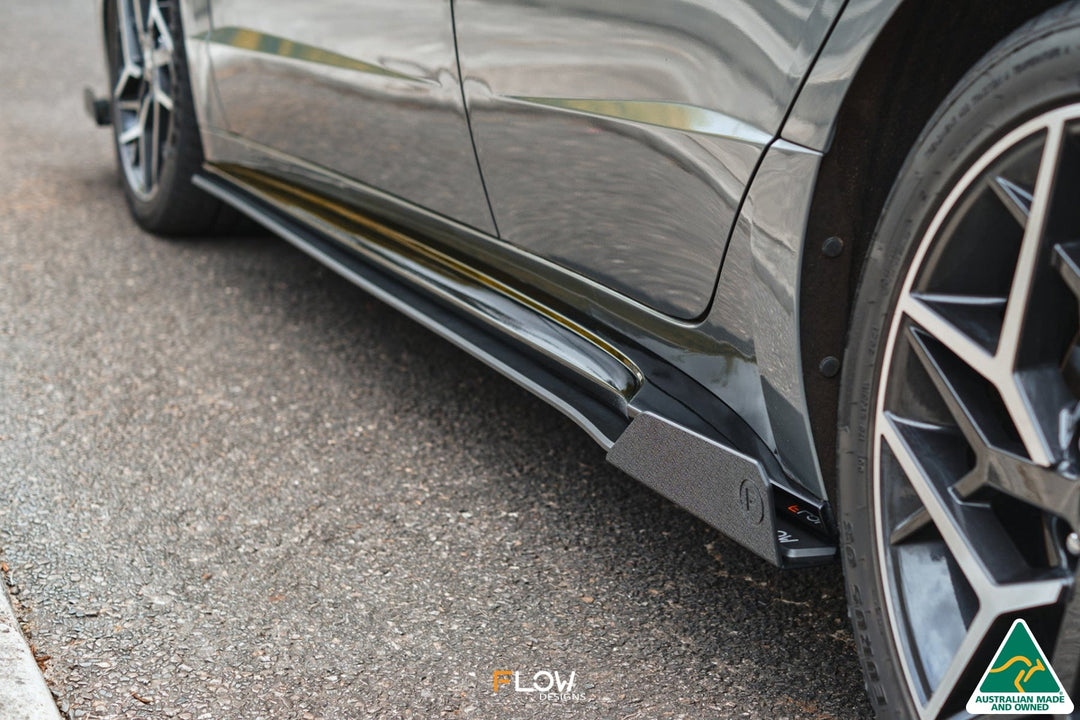 DN8 Sonata N Line 2020+ Side Skirt Splitter Winglets (Pair) - Image 4 by Flow Design