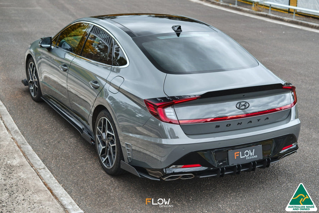 DN8 Sonata N Line 2020+ Rear Spat Winglets (Pair) - Image 6 by Flow Design