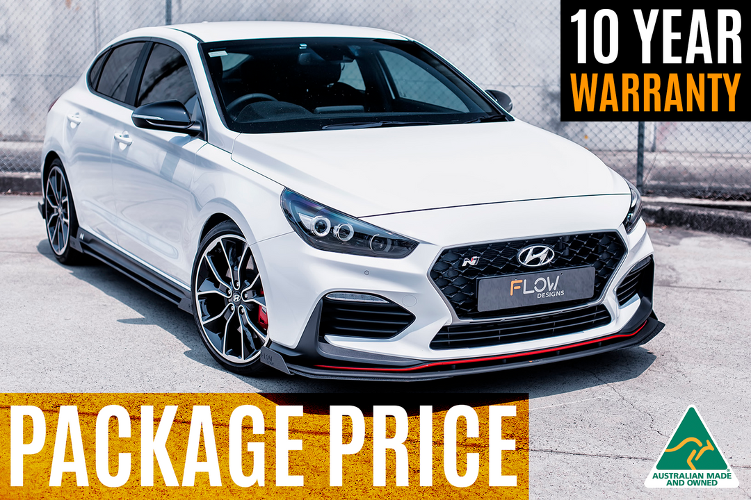 i30N Fastback PD Full Lip Splitter Set - Image 1 by Flow Design