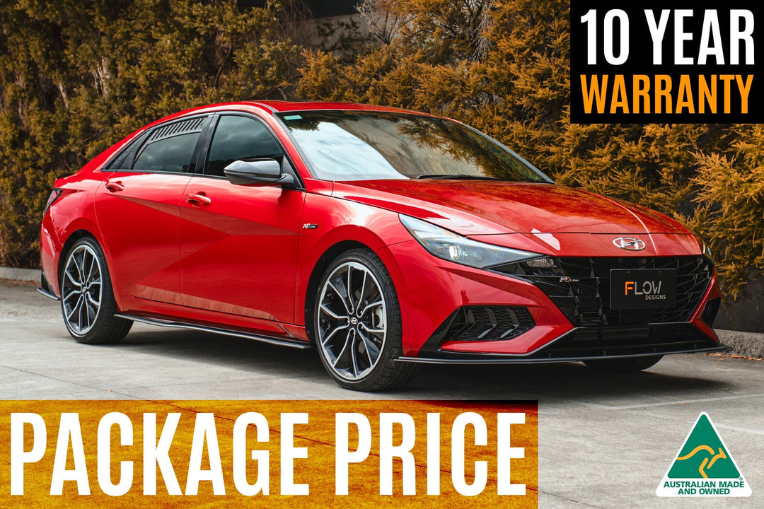 CN7 Elantra N Line Sedan 2020 Full Lip Splitter Set - Image 1 by Flow Design
