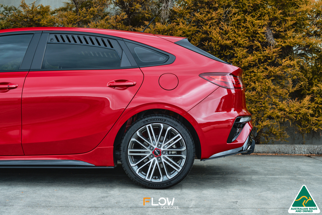 Cerato GT Hatch Facelift Rear Window Vents (Pair) - Image 6 by Flow Design