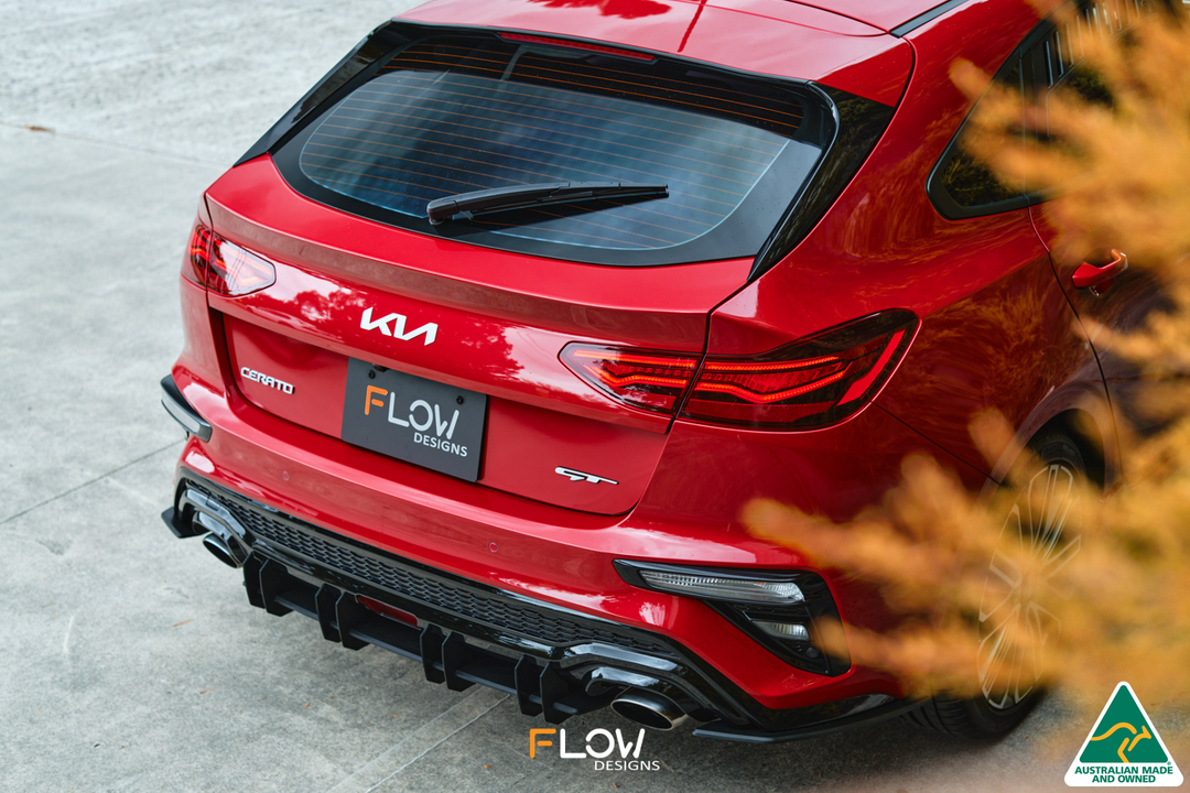 Cerato GT Hatch Facelift Flow-Lock Rear Diffuser - Image 6 by Flow Design