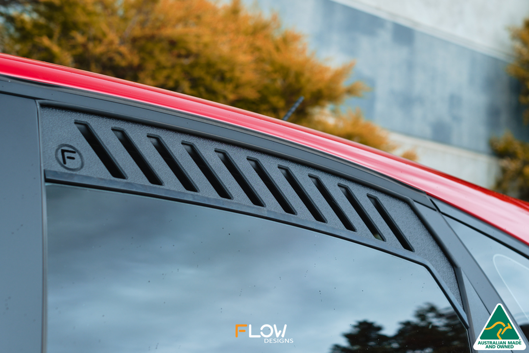 Cerato GT Hatch Facelift Rear Window Vents (Pair) - Image 2 by Flow Design