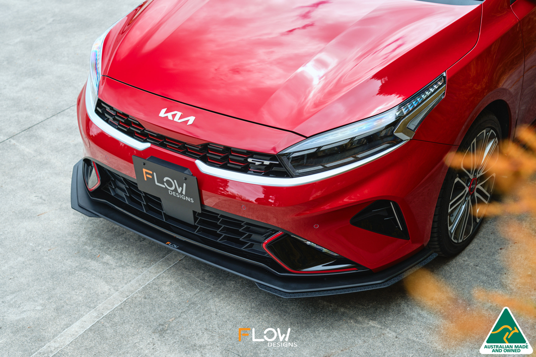 Cerato GT Facelift Front Lip Splitter Extensions (Pair) - Image 4 by Flow Design