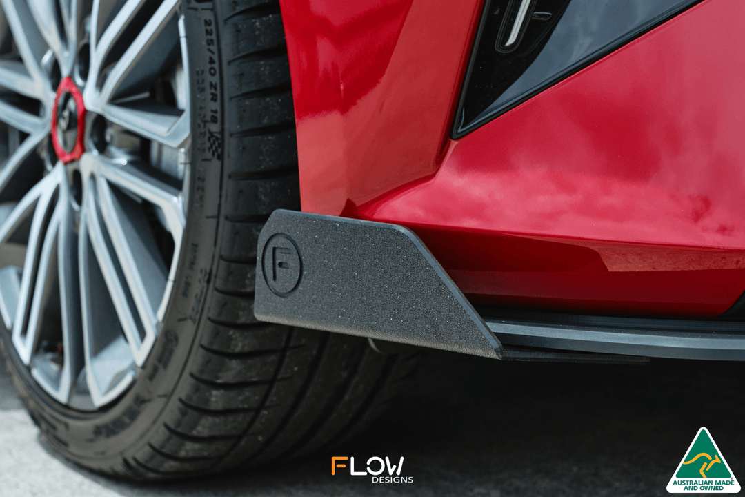 Cerato GT Facelift Front Lip Splitter & Mounting Brace - Image 10 by Flow Design