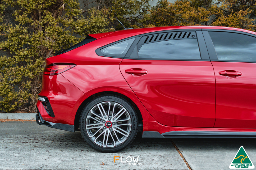 Cerato GT Hatch Facelift Rear Window Vents (Pair) - Image 8 by Flow Design