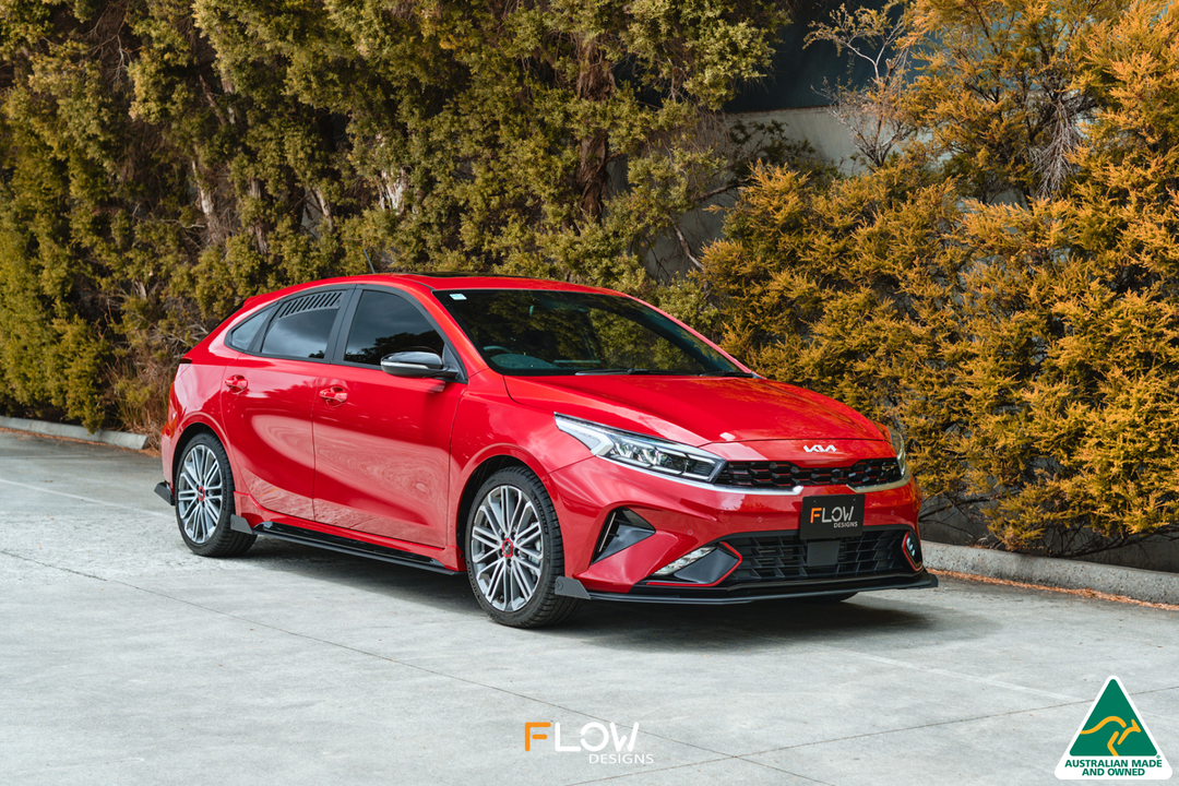 Cerato GT Facelift Front Lip Splitter & Mounting Brace - Image 8 by Flow Design