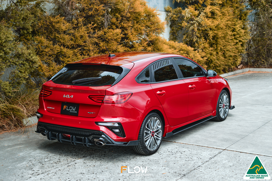 Cerato GT Hatch Facelift Flow-Lock Rear Diffuser - Image 8 by Flow Design