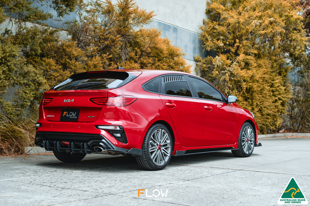 Cerato GT Hatch Facelift Rear Spats (Pair) - Image 6 by Flow Design