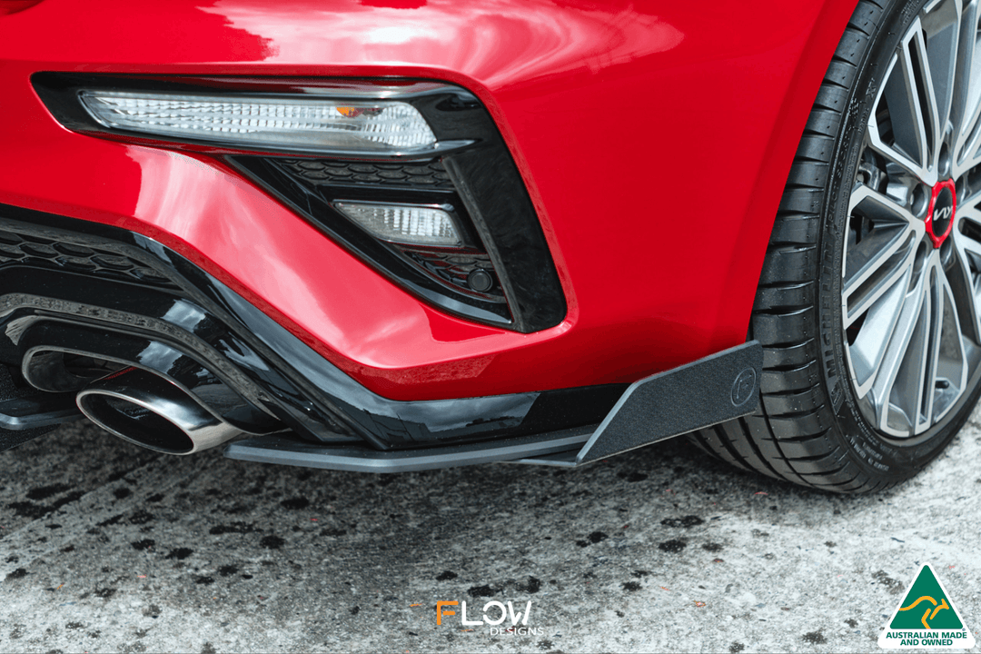 Cerato GT Hatch Facelift Rear Spat Winglets (Pair) - Image 4 by Flow Design