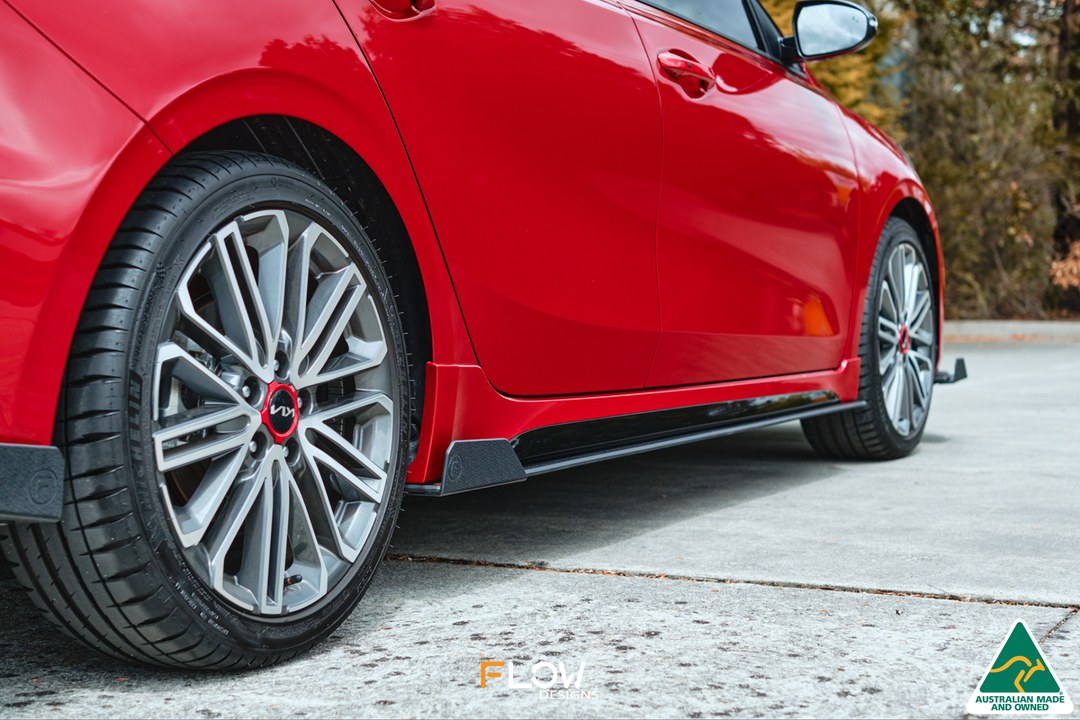 Cerato GT Facelift Side Skirt Splitter Winglets (Pair) - Image 6 by Flow Design