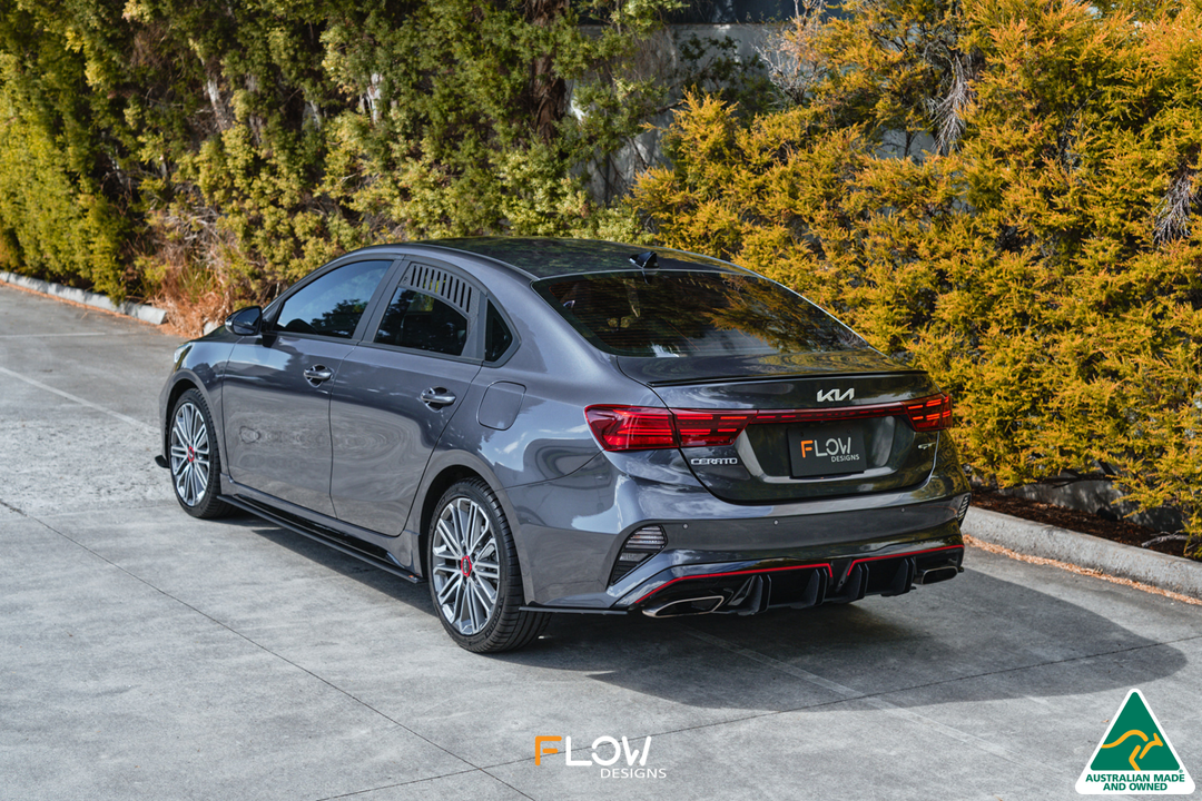 Cerato GT Sedan FL Rear Spats (Pair) - Image 8 by Flow Design