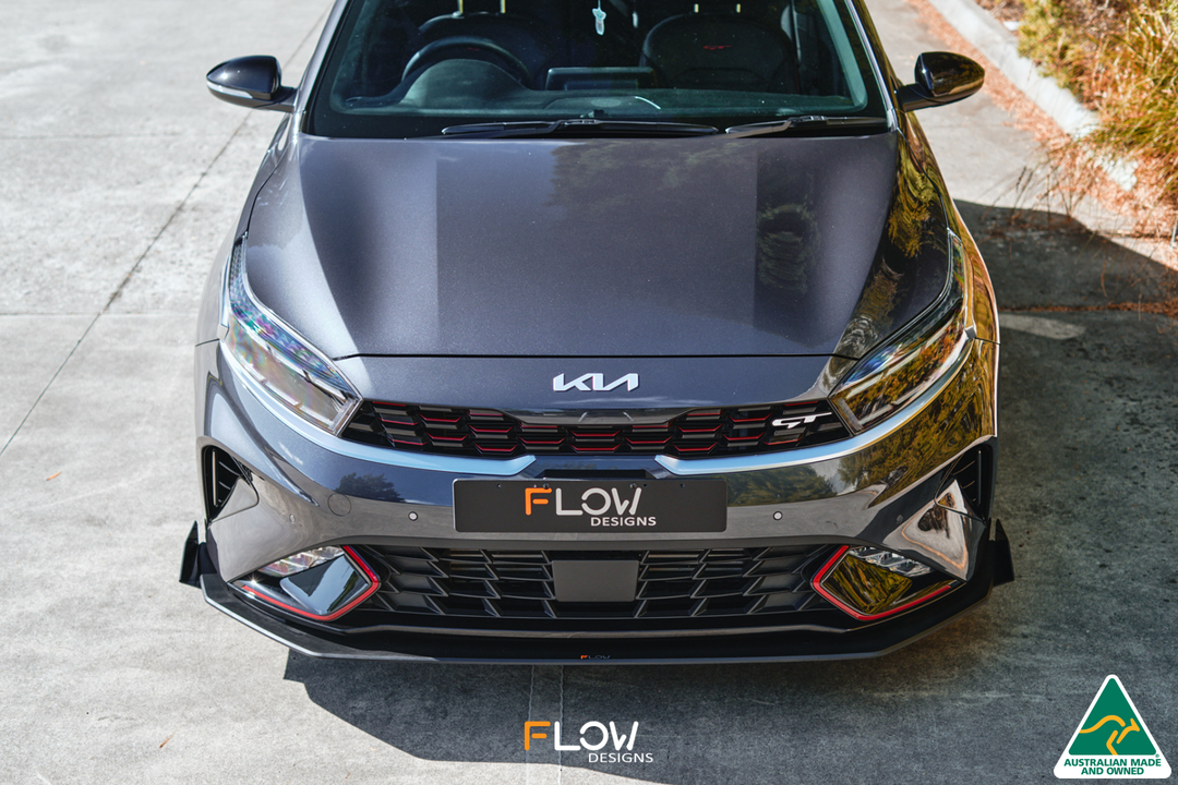 Cerato GT FL Front Lip Splitter Winglets (Pair) - Image 6 by Flow Design