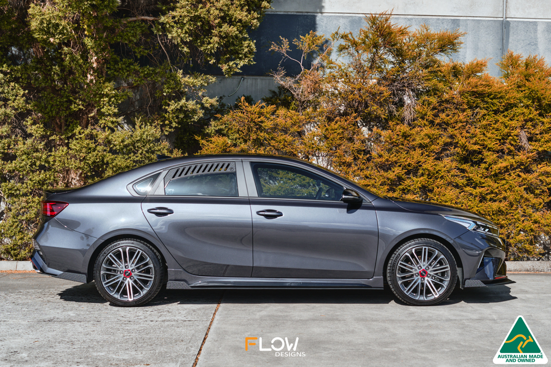 Cerato GT FL Side Skirt Splitters (Pair) - Image 4 by Flow Design
