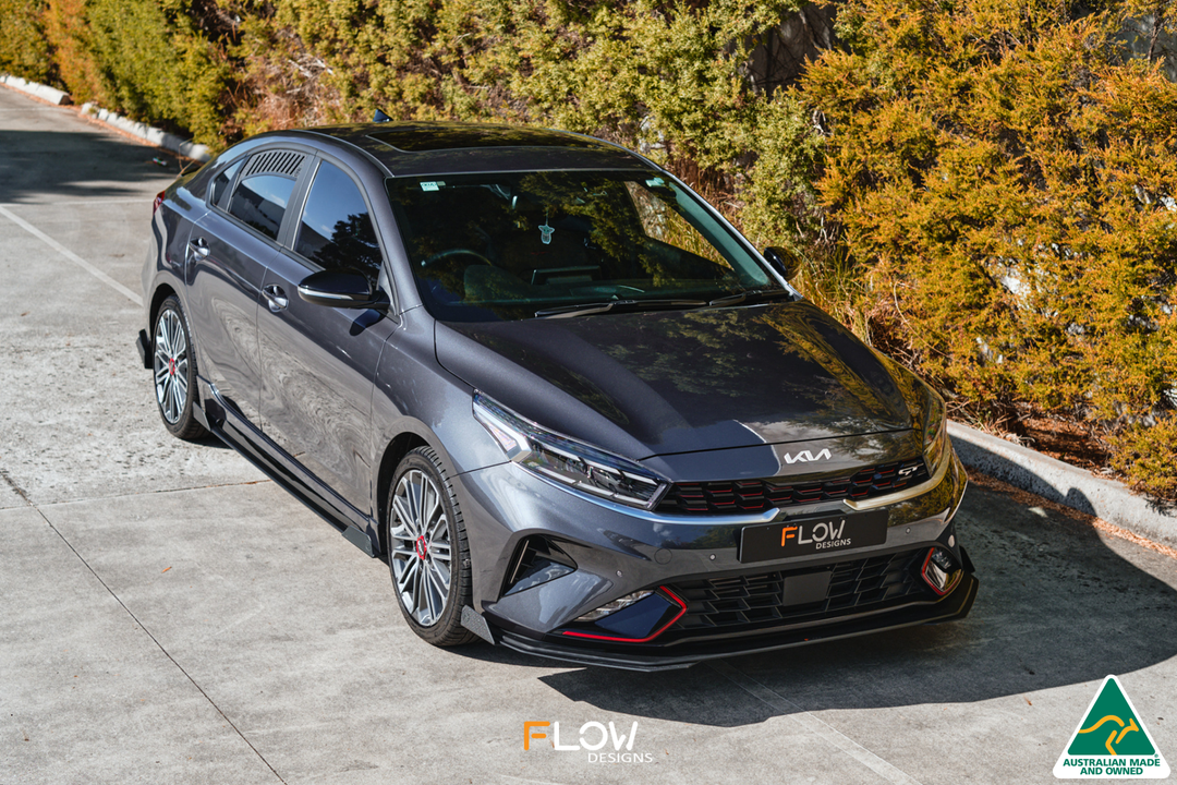 Cerato GT FL Front Lip Splitter Extensions (Pair) - Image 6 by Flow Design