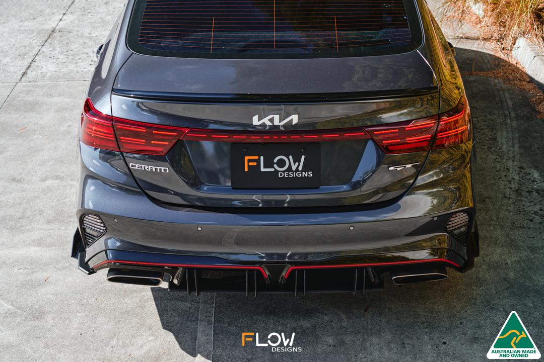 Cerato GT Sedan FL Flow-Lock Rear Diffuser - Image 6 by Flow Design