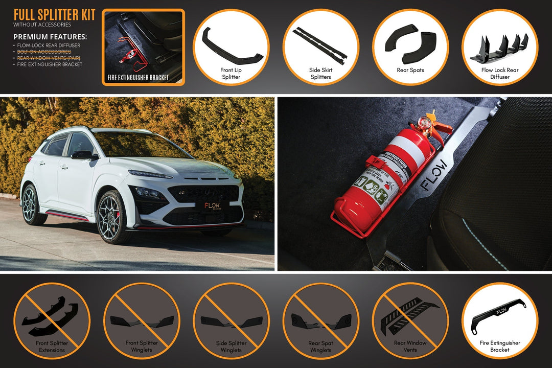 Kona N Full Lip Splitter Set - Image 4 by Flow Design