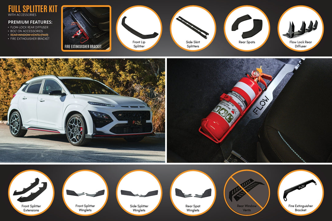 Kona N Full Lip Splitter Set - Image 8 by Flow Design