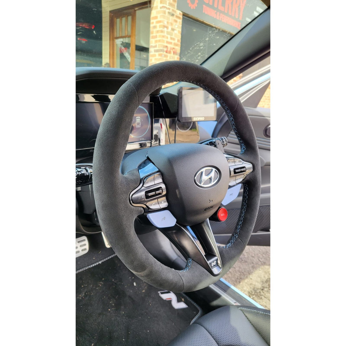 i30 Sedan N Alcantara Steering Wheel