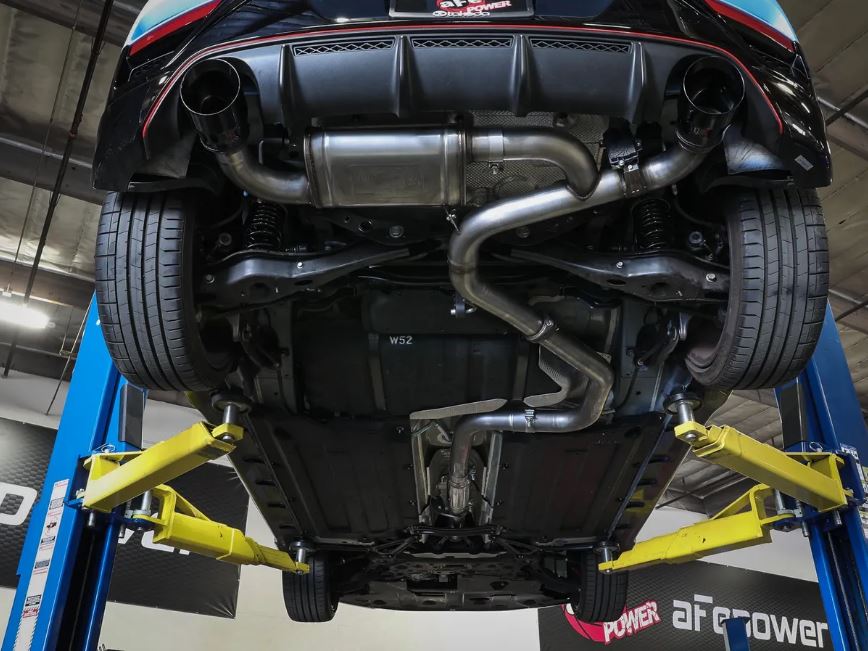Veloster N (JS) 2019-20 Performance Pack - Takeda 3in Valved Axle-Back Exhaust