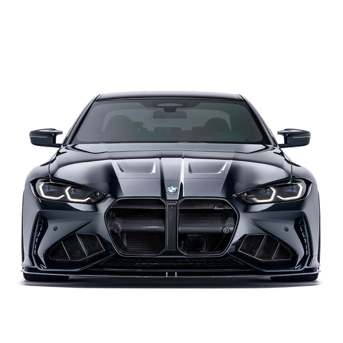 BMW G8X M3/M4 Front Bumper Carbon Fiber Grille & Duct Vents