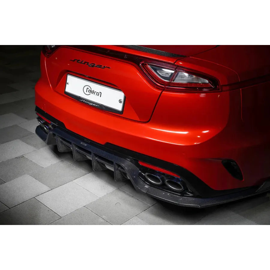 Kia Stinger Carbon Fiber Rear Diffuser V2