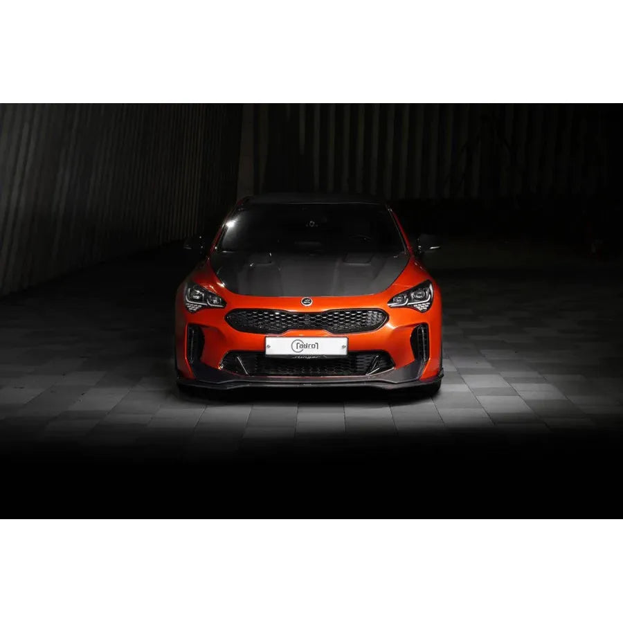 Kia Stinger Carbon Fiber Front Lip V2