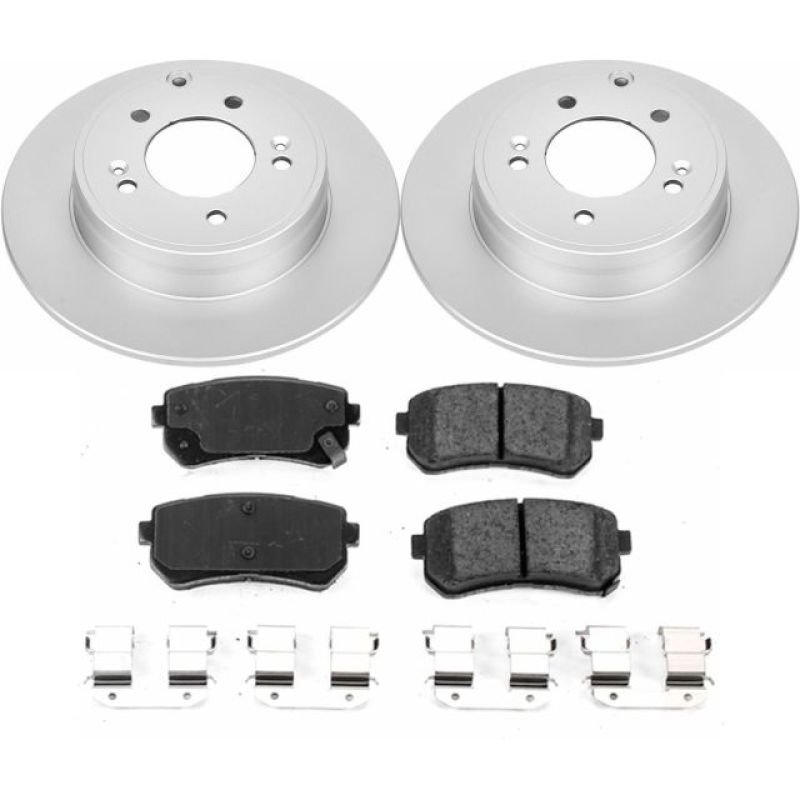 Sonata (LF) - Rear Coated Rotor & Pad Kit