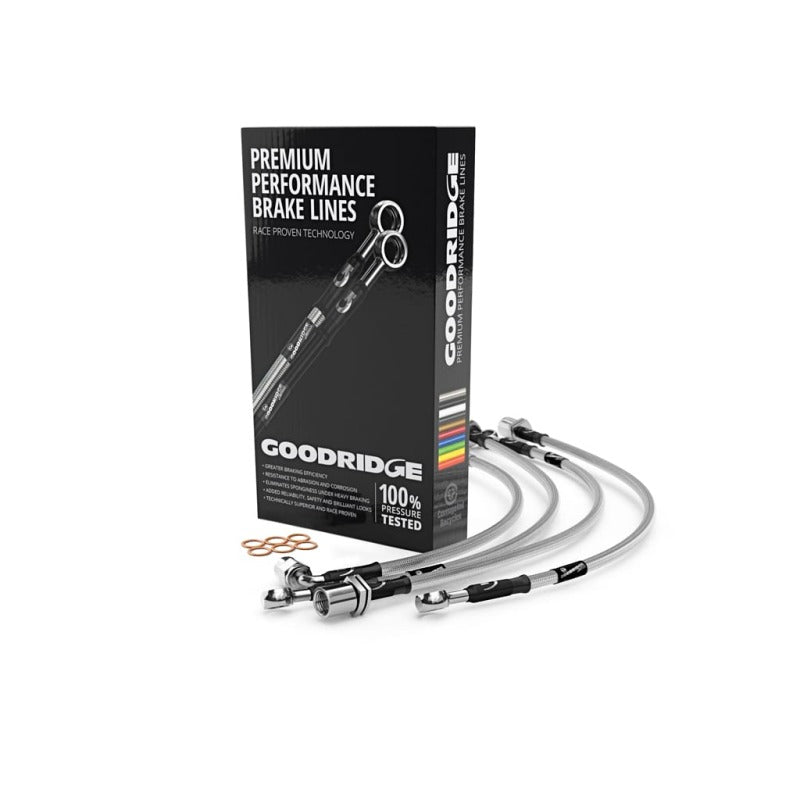 i20 N (BC3) - Front & Rear Stainless Brake Line Kit (4 Lines)