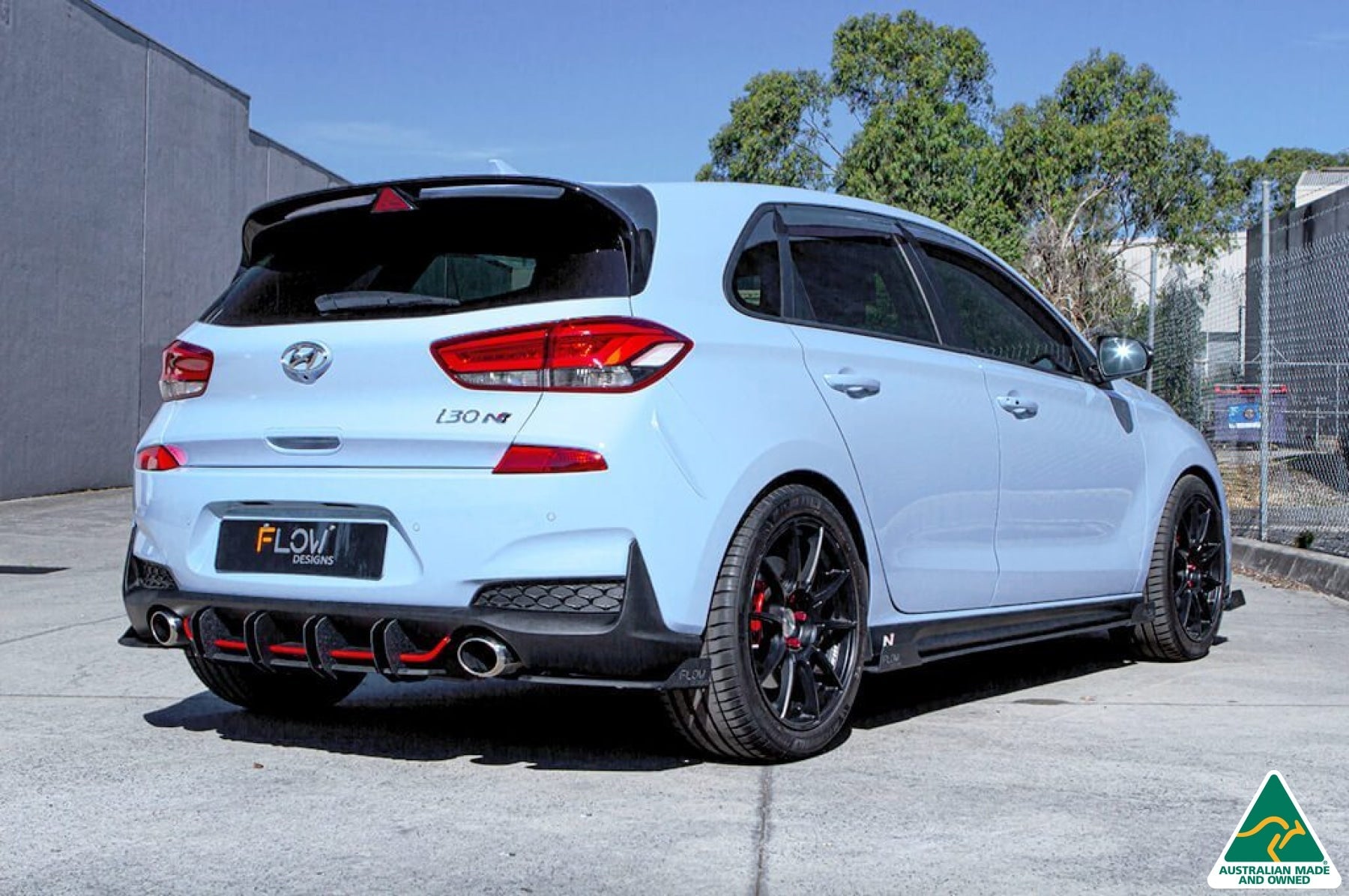 Buy Hyundai i30N Hatch Rear Spats/Pods Winglets Online