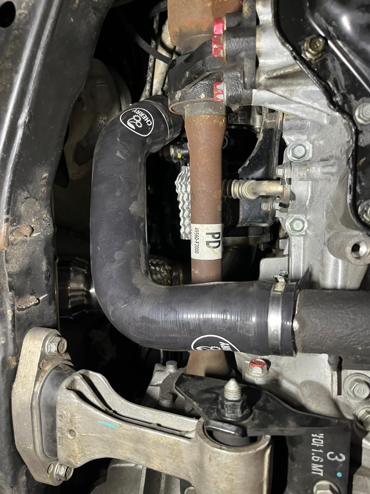 Intercooler Resonator Delete Hose