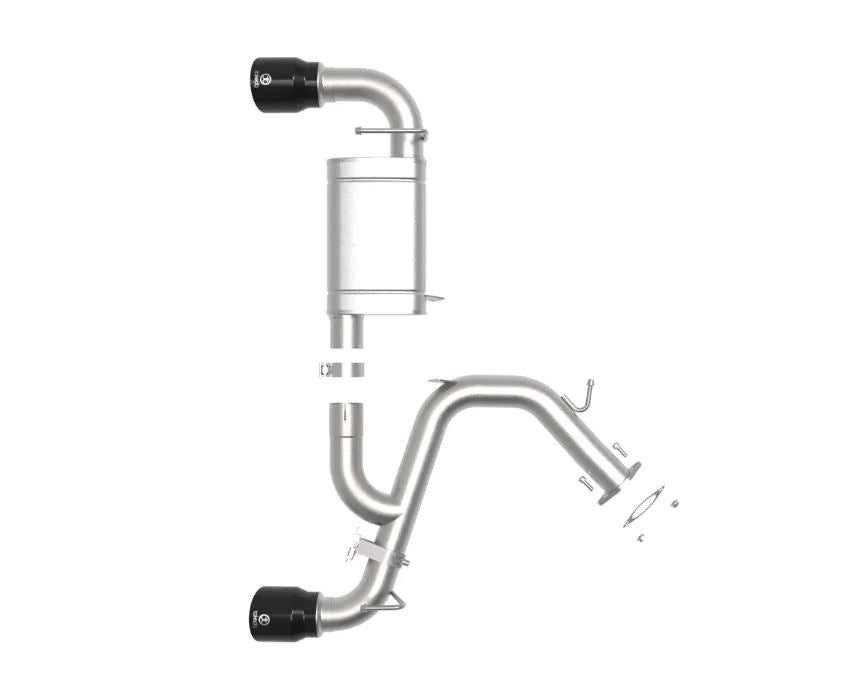 Veloster N (JS) 2019-20 Performance Pack - Takeda 3in Valved Axle-Back Exhaust