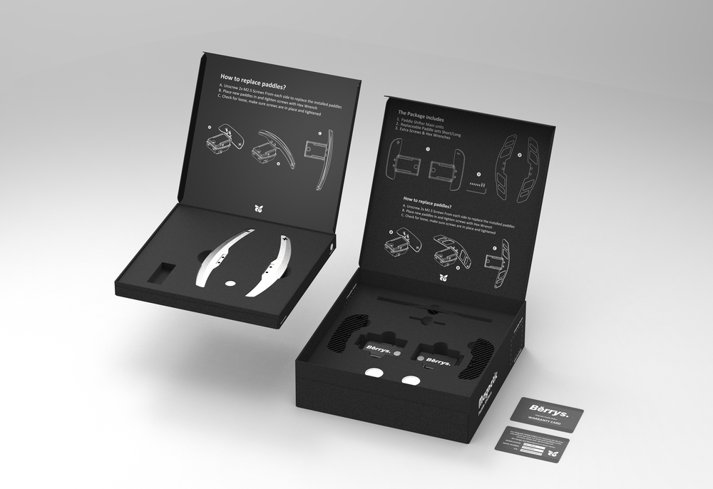 Berrys Magnetic Paddle Kit For Hyundai/Kia - Image 3 by Berry's